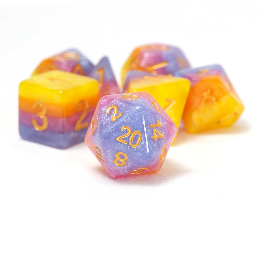 Sirius Dice RPG Dice Set (7): Multiple Colors