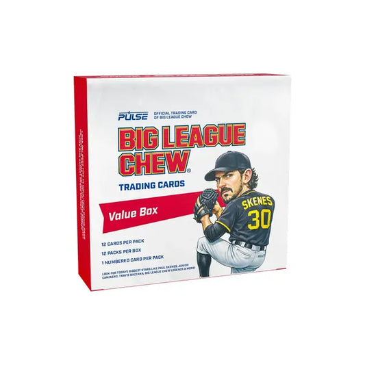 PULSE X BIG LEAGUE CHEW BASEBALL VALUE PACK BOX