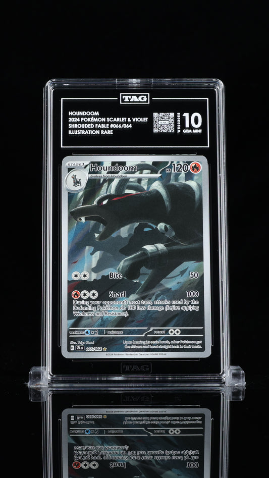 Houndoom IR Shrouded Fable 066/064 TAG 10