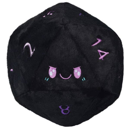 Squishable - Squishable - Black D20 Dice Plush