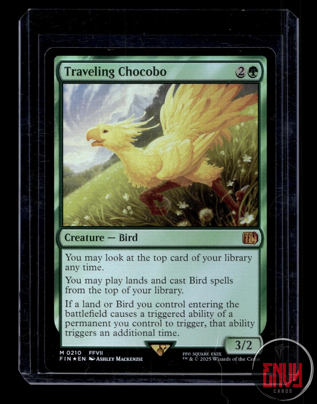 Traveling Chocobo Near Mint 210 Mythic FINAL FANTASY Magic: The Gathering Foil