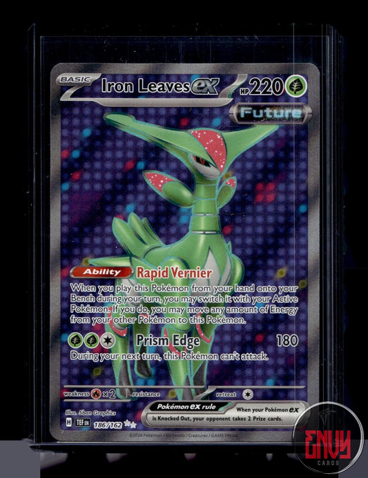 Iron Leaves ex Near Mint 186/162 Ultra Rare Temporal Forces Pokemon Holo
