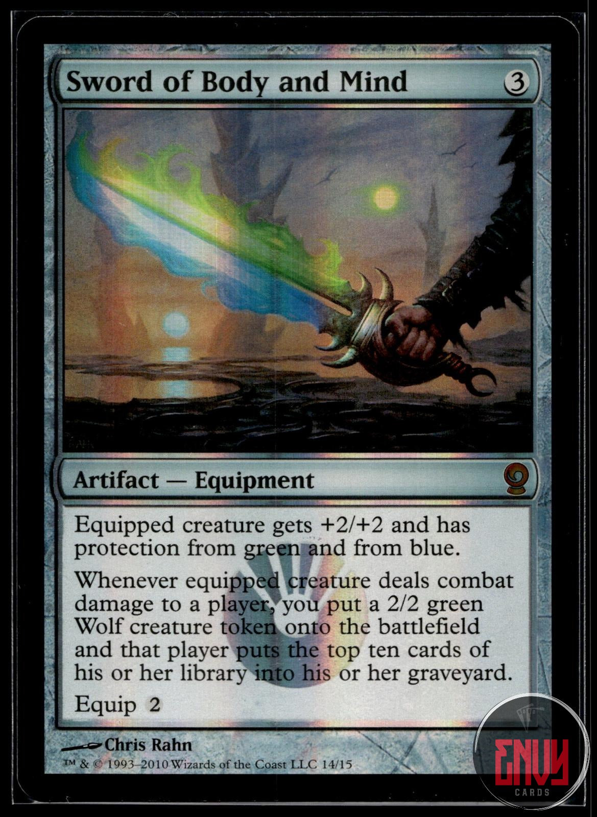 Sword of Body and Mind Near Mint 14 Mythic From the Vault: Relics Foil