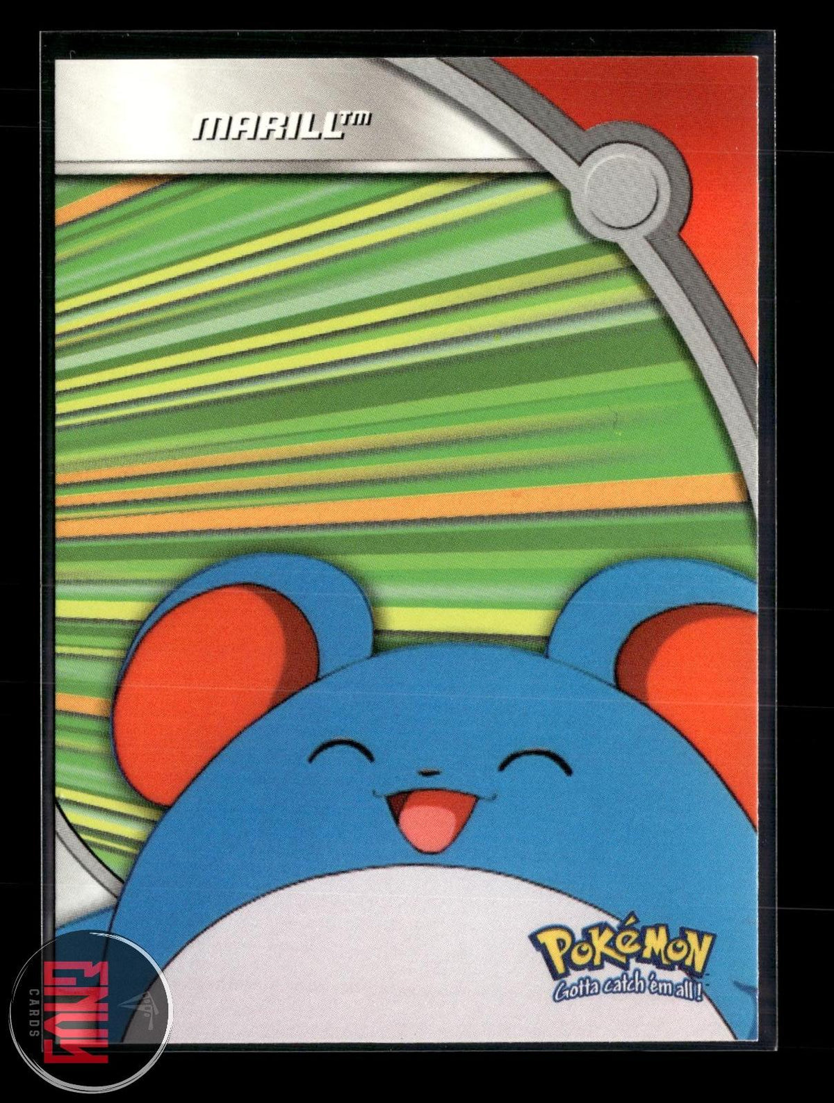 Marill LP #34 Topps Johto Trading Cards Series 3 Pokemon