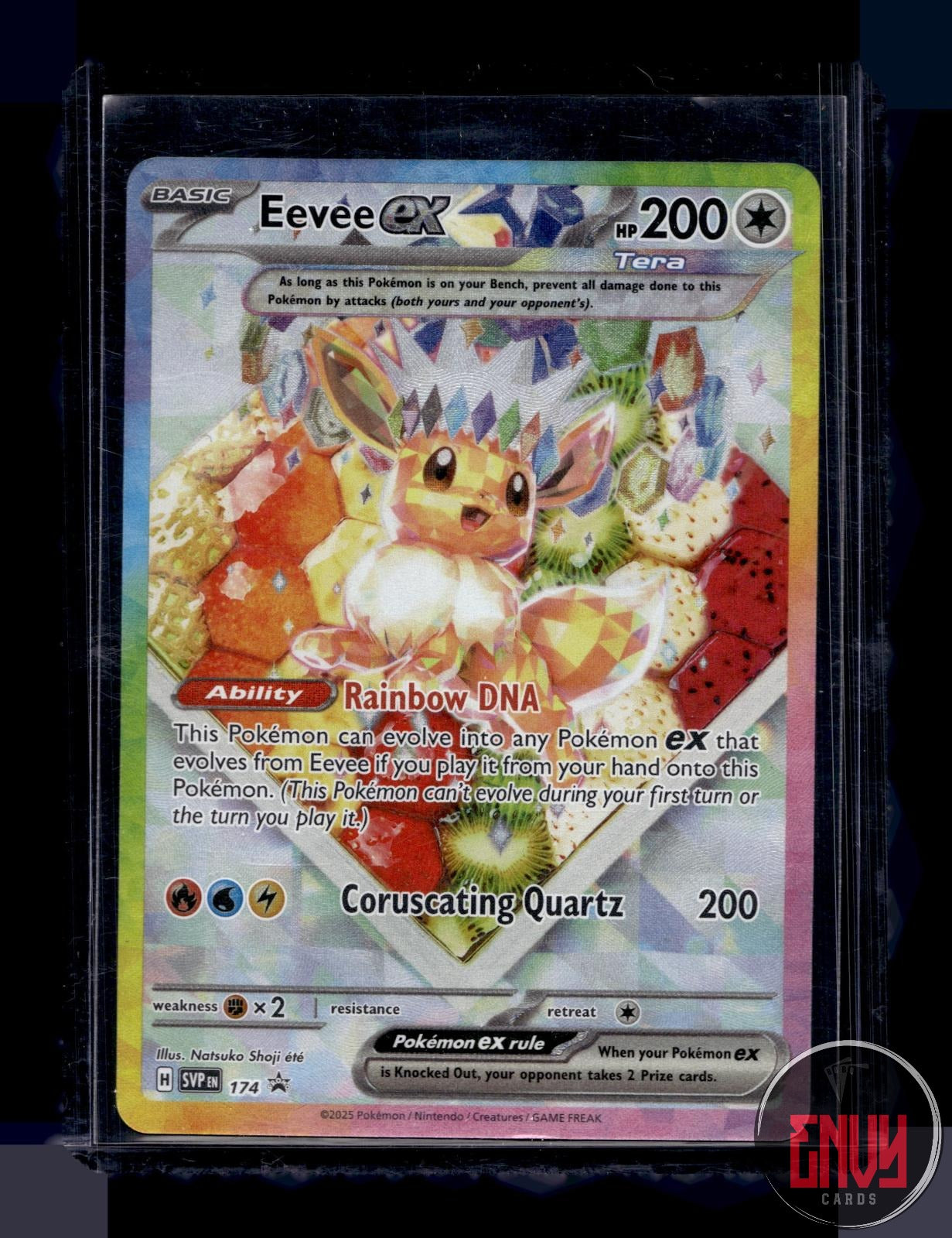 Eevee ex Near Mint 174 Promo Scarlet & Violet Promo Pokemon