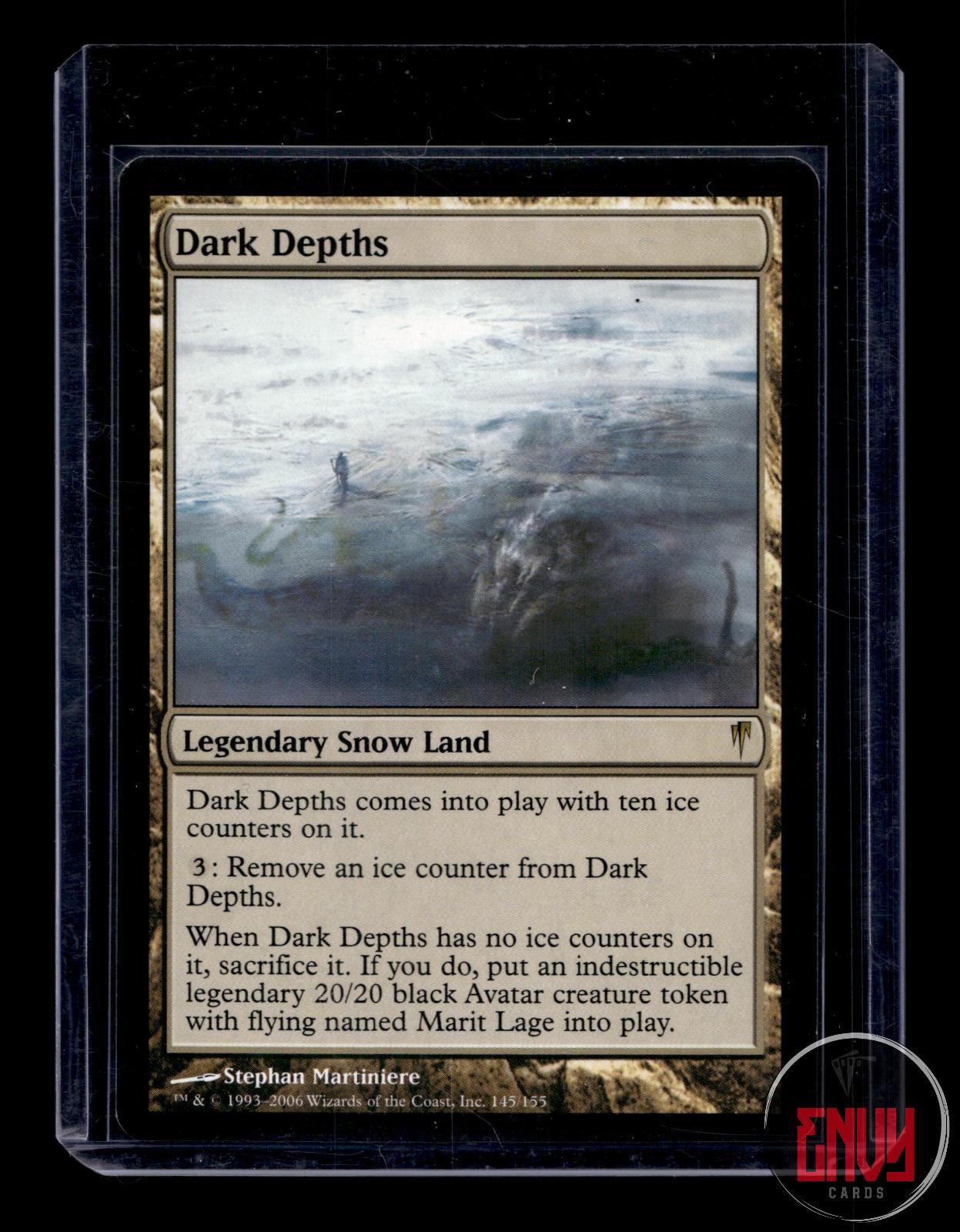Dark Depths Lightly Played 145 Rare Coldsnap Magic: The Gathering