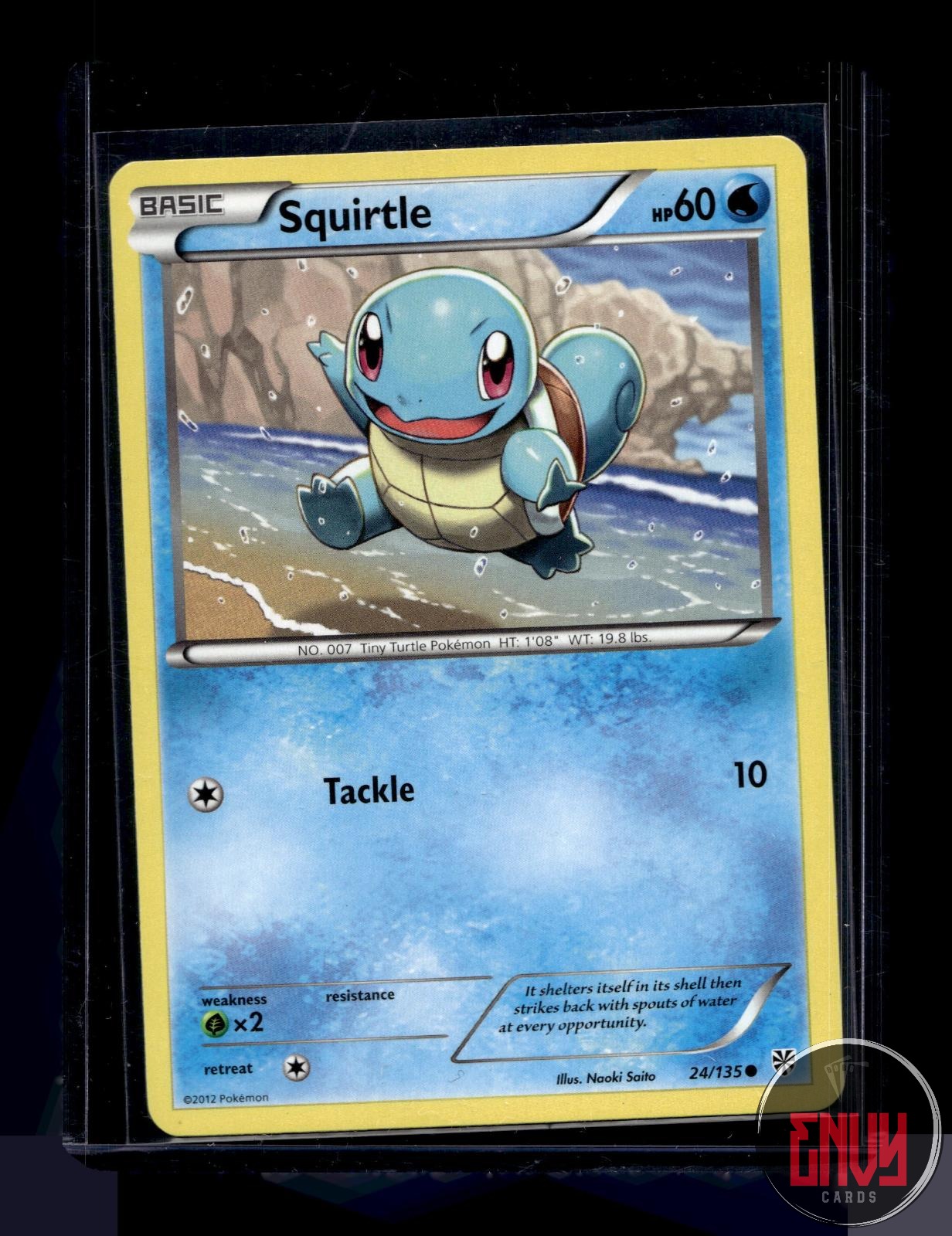 Squirtle Lightly Played 24/135 Common Plasma Storm Pokemon