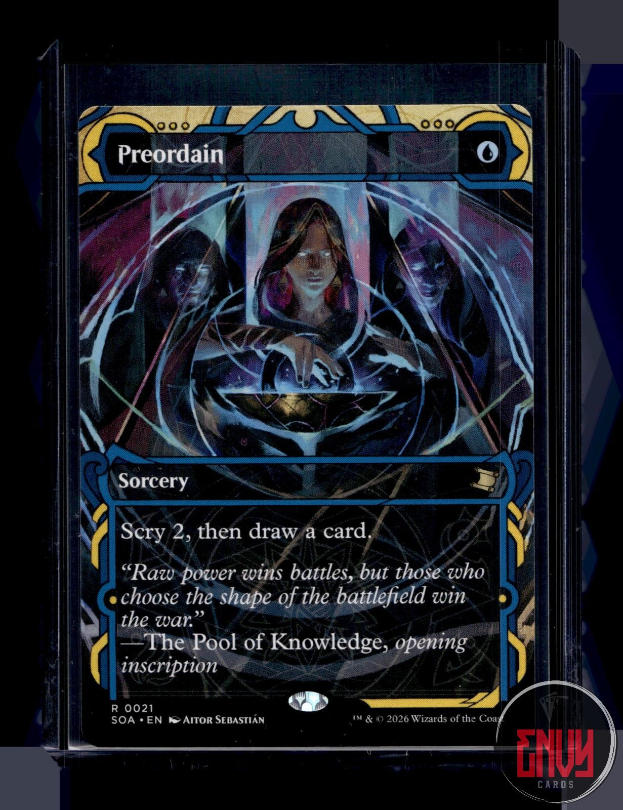 Preordain NM 21 Secrets of Strixhaven: Mystical Archive Magic: The Gathering