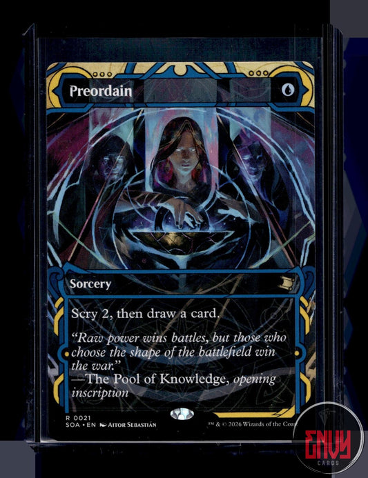 Preordain NM 21 Secrets of Strixhaven: Mystical Archive Magic: The Gathering