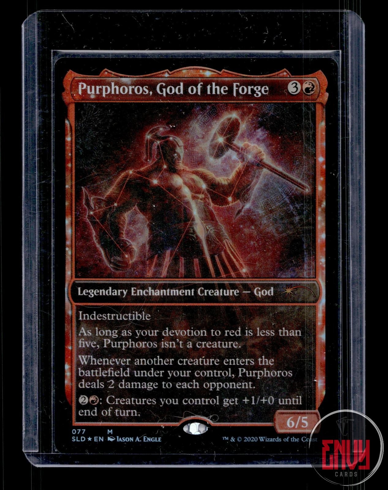 Purphoros, God of the Forge NM 77 Secret Lair Drop Series MTG Foil