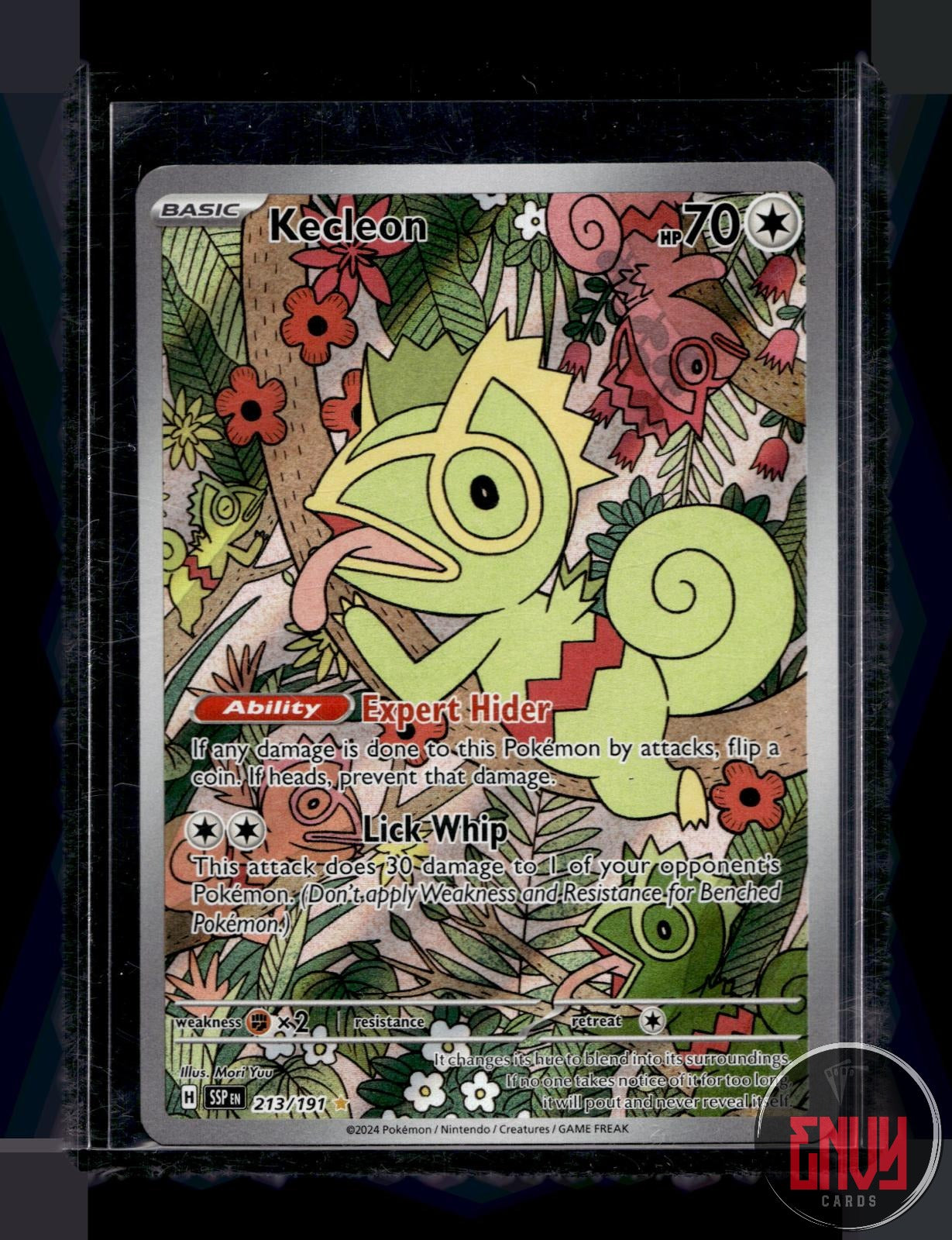 Kecleon Near Mint 213/191 Illustration Rare Surging Sparks Pokemon