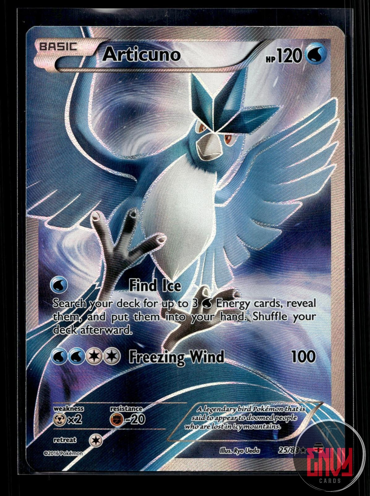Articuno LP 25/83 R Generations Pokemon Holo