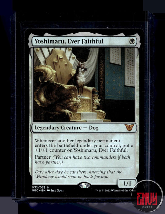Yoshimaru, Ever Faithful NM 32 Commander: Kamigawa: Neon Dynasty Foil