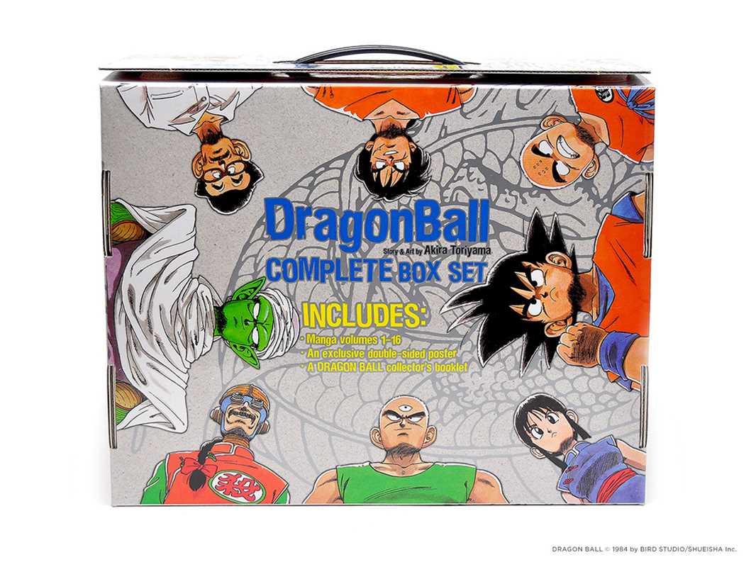 Scale Model Log Loader Dragon Ball Complete Box Set by Akira Toriyama – Envy Card Store