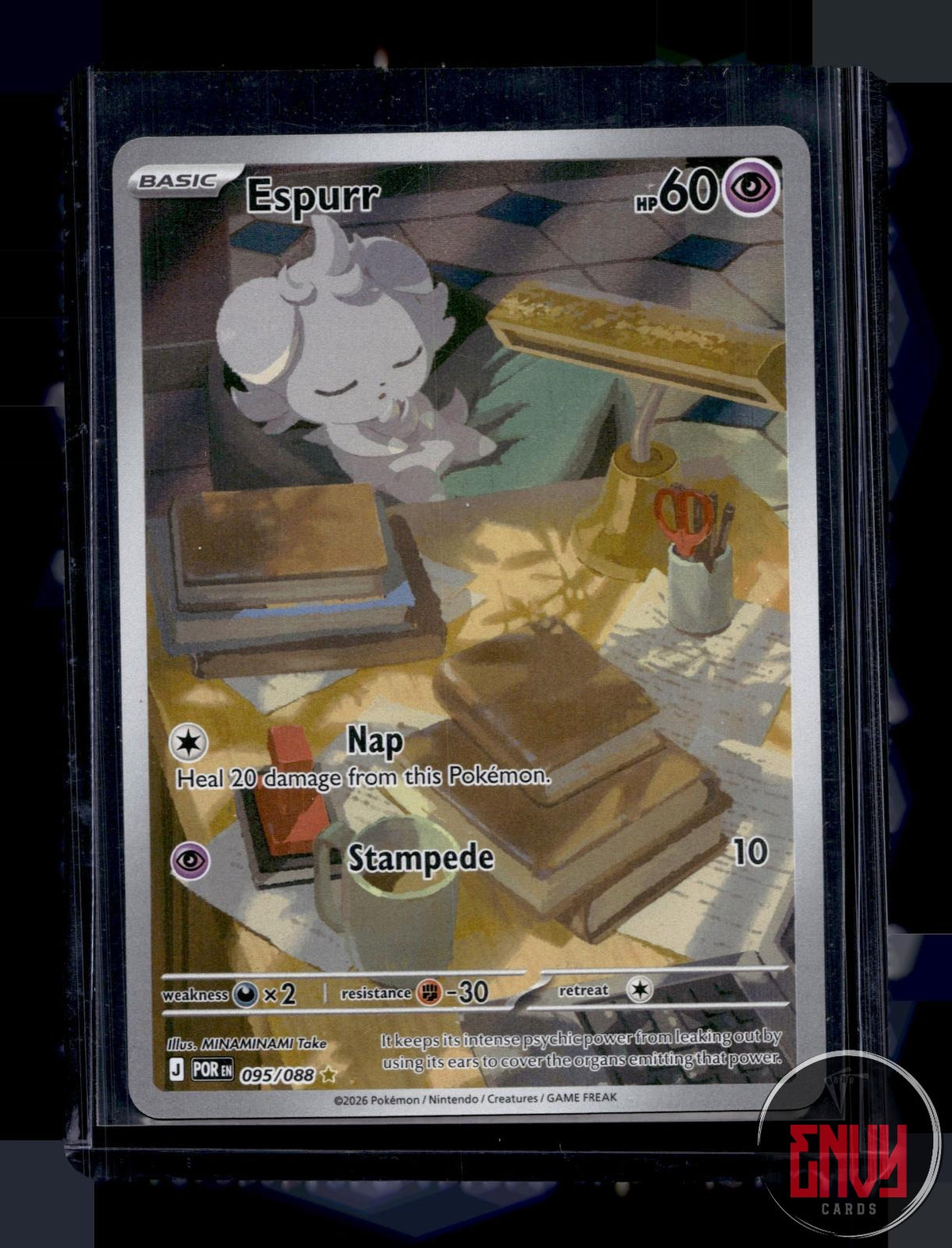 Espurr NM 095/088 IR Perfect Order Pokemon Holo