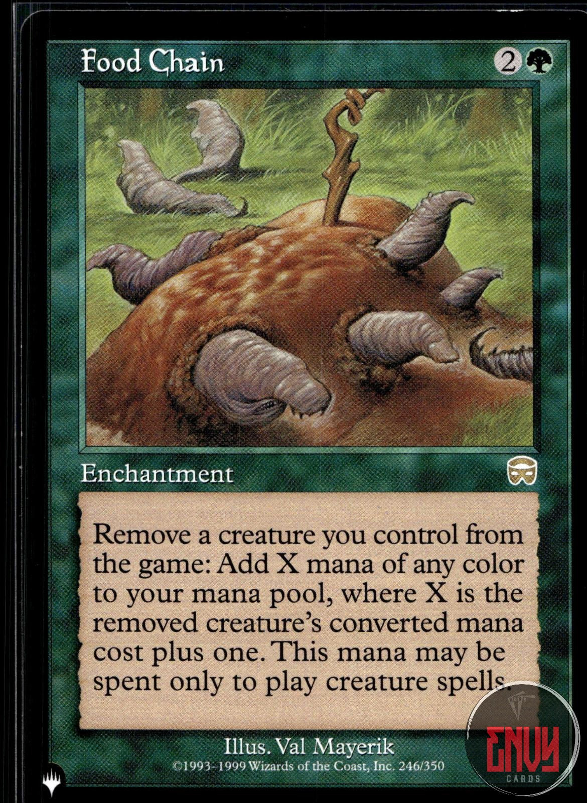 Food Chain Near Mint 246 Rare Mercadian Masques
