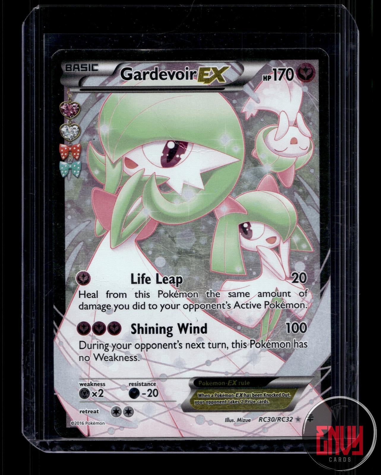Gardevoir EX Moderately Played RC30/RC32 Ultra Rare Generations Pokemon Holo