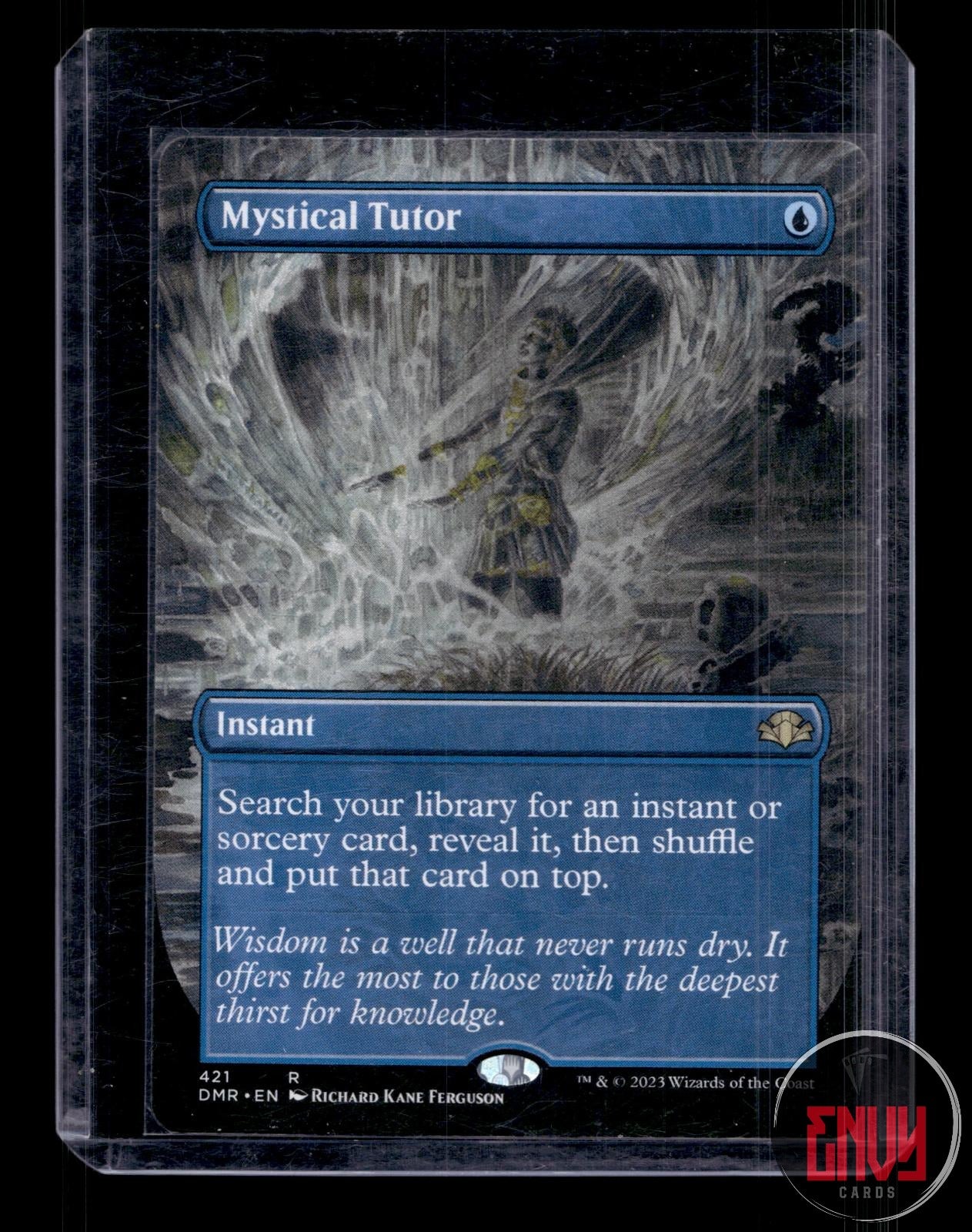 Mystical Tutor (Borderless) NM 421 Dominaria Remastered Magic: The Gathering