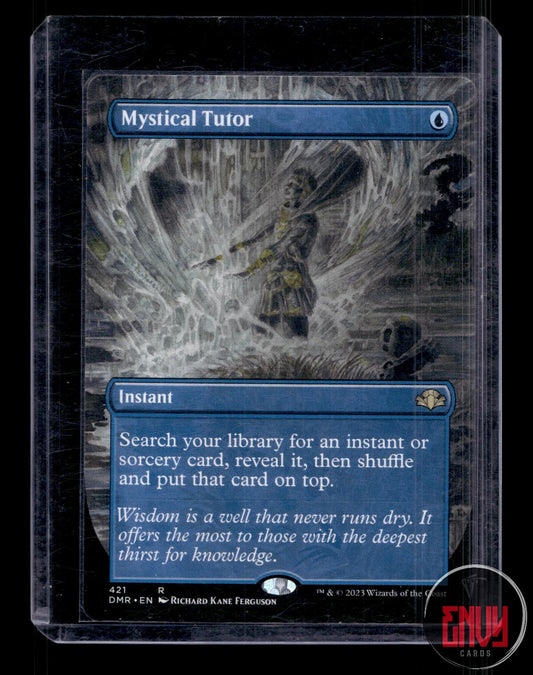 Mystical Tutor (Borderless) NM 421 Dominaria Remastered Magic: The Gathering