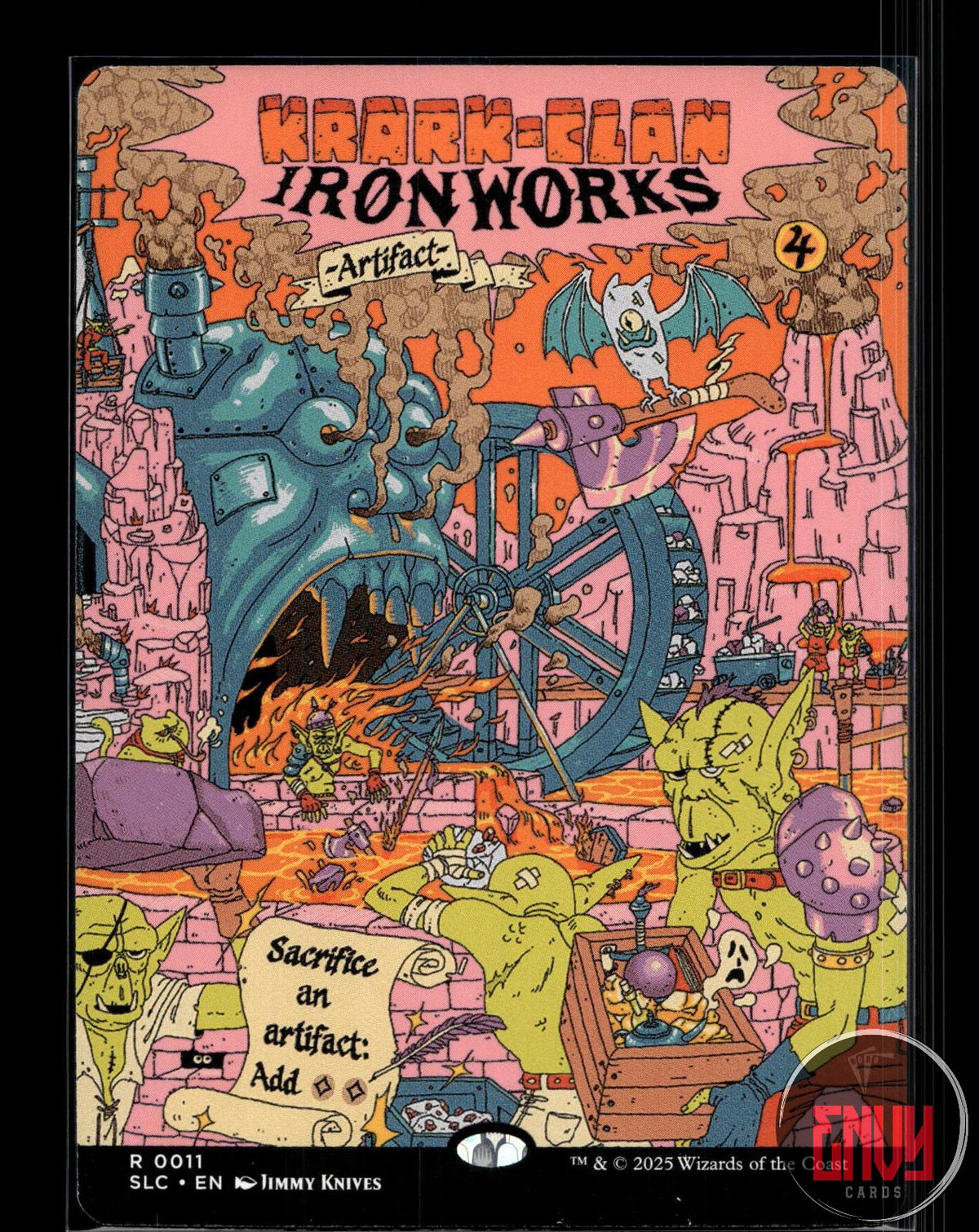 Krark-Clan Ironworks Near Mint 11 Rare Secret Lair Countdown Kit