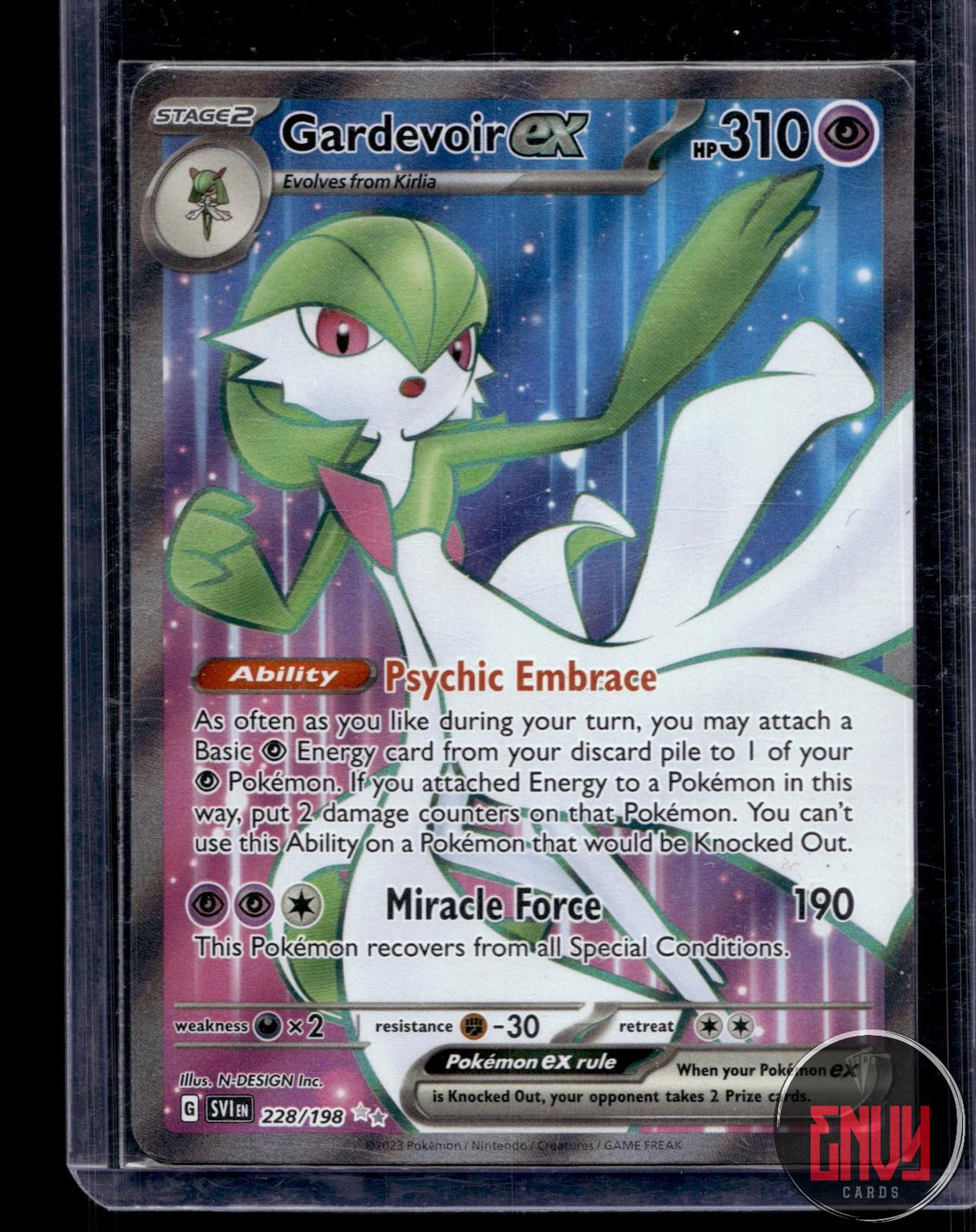 Gardevoir ex NM 228/198 UR Scarlet & Violet Pokemon Holo