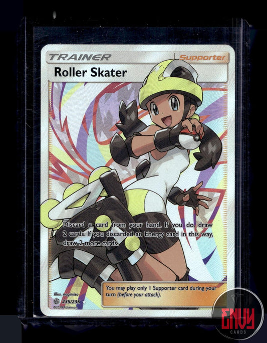 Roller Skater Lightly Played 235/236 Ultra Rare Cosmic Eclipse Pokemon Holo