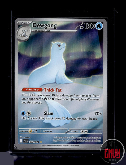 Dewgong Near Mint 097/094 Illustration Rare Phantasmal Flames Pokemon
