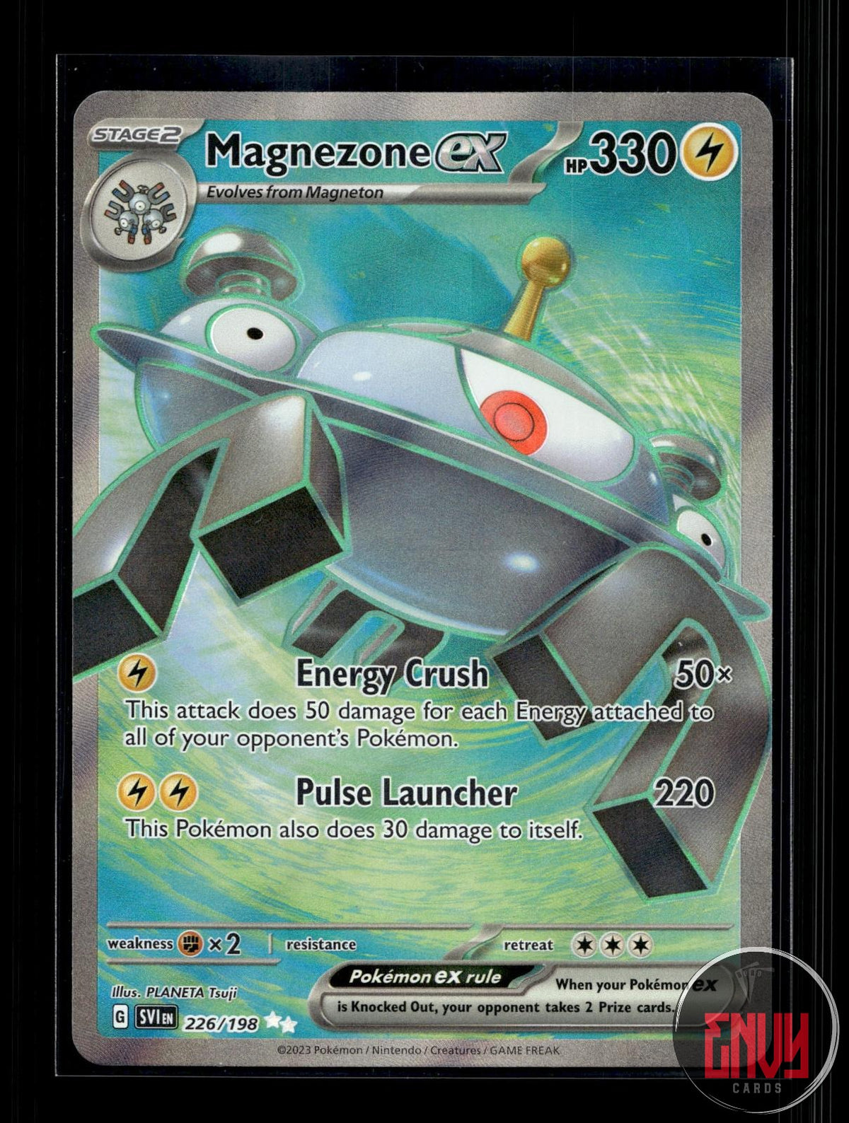 Magnezone ex LP 226/198 UR Scarlet & Violet Pokemon Holo