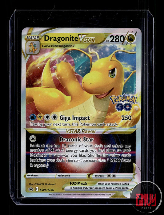 Dragonite VSTAR Near Mint SWSH236 Promo Sword & Shield Promo Pokemon Holo