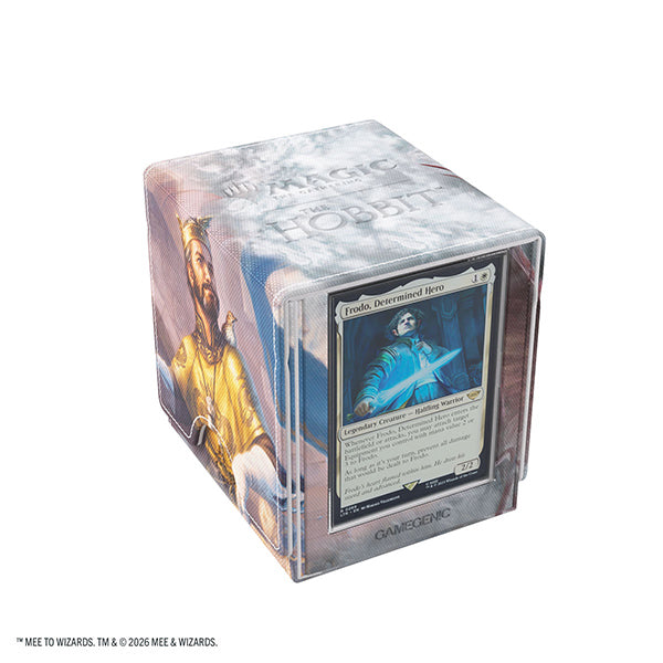 Deckbox: MTG Sidekick PRO 100+ XL- The Hobbit- Bard, King of Dale/Smaug, Wicked Worm