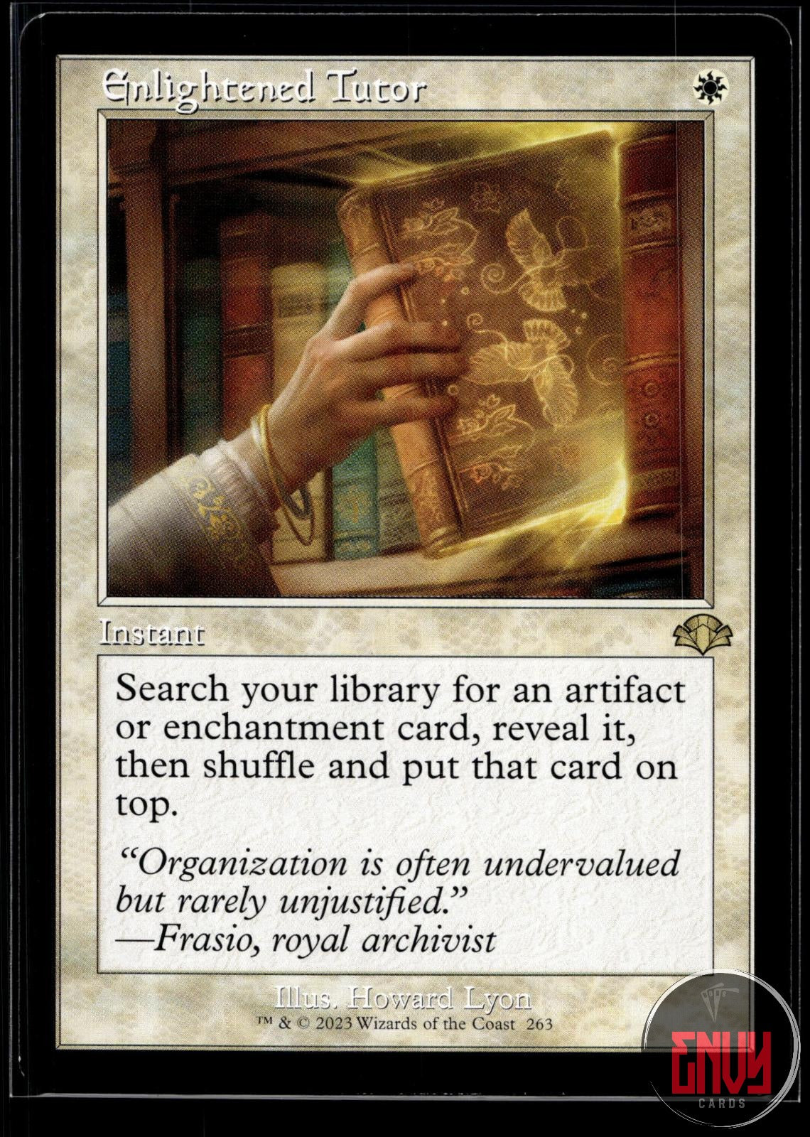 Enlightened Tutor (Retro Frame) Near Mint 263 Rare Dominaria Remastered