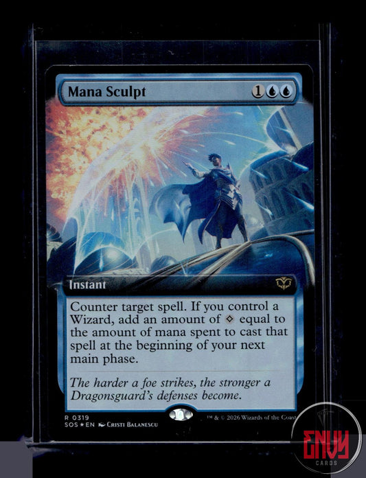 Mana Sculpt (Extended Art) Lightly Played 319 Rare Secrets of Strixhaven Foil
