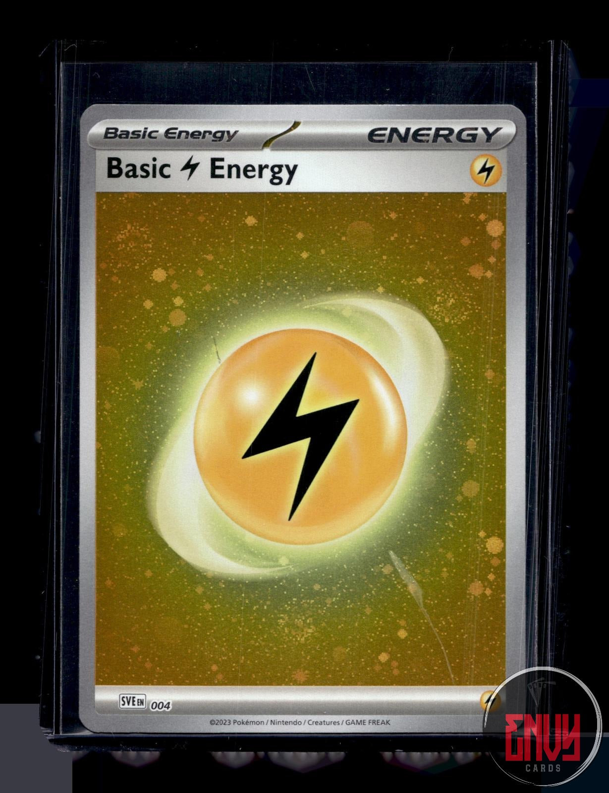 Basic Lightning Energy (Cosmos Holo) NM 004 SVE: SVE Pokemon