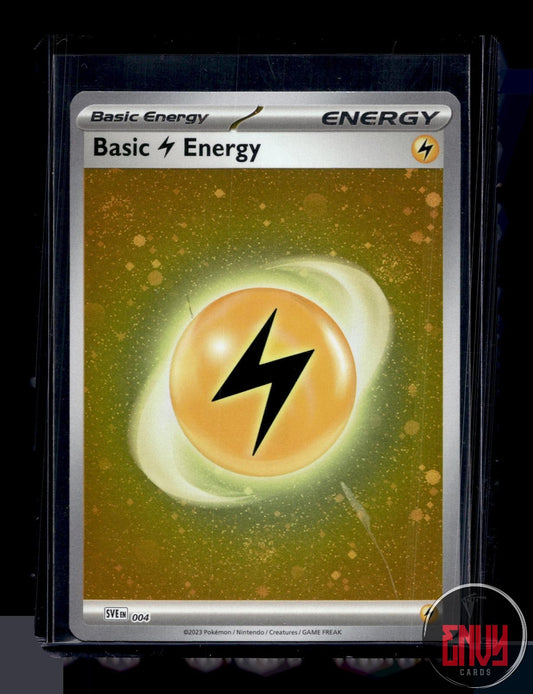 Basic Lightning Energy (Cosmos Holo) NM 004 SVE: SVE Pokemon