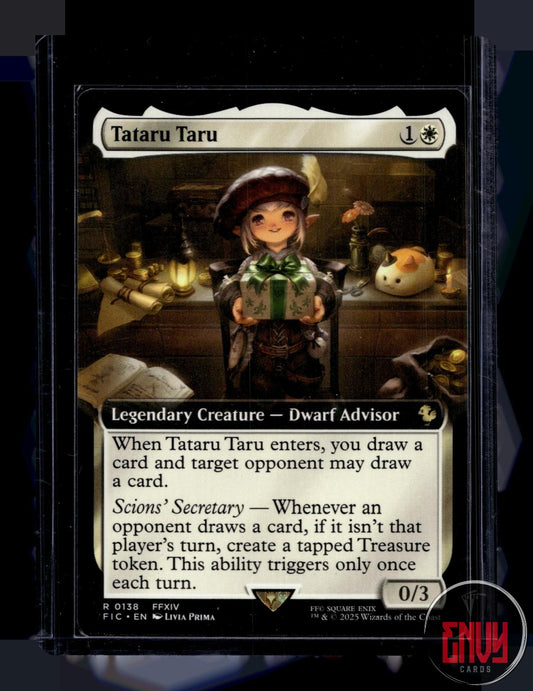 Tataru Taru (Extended Art) NM 138 Commander: FINAL FANTASY Magic: The Gathering