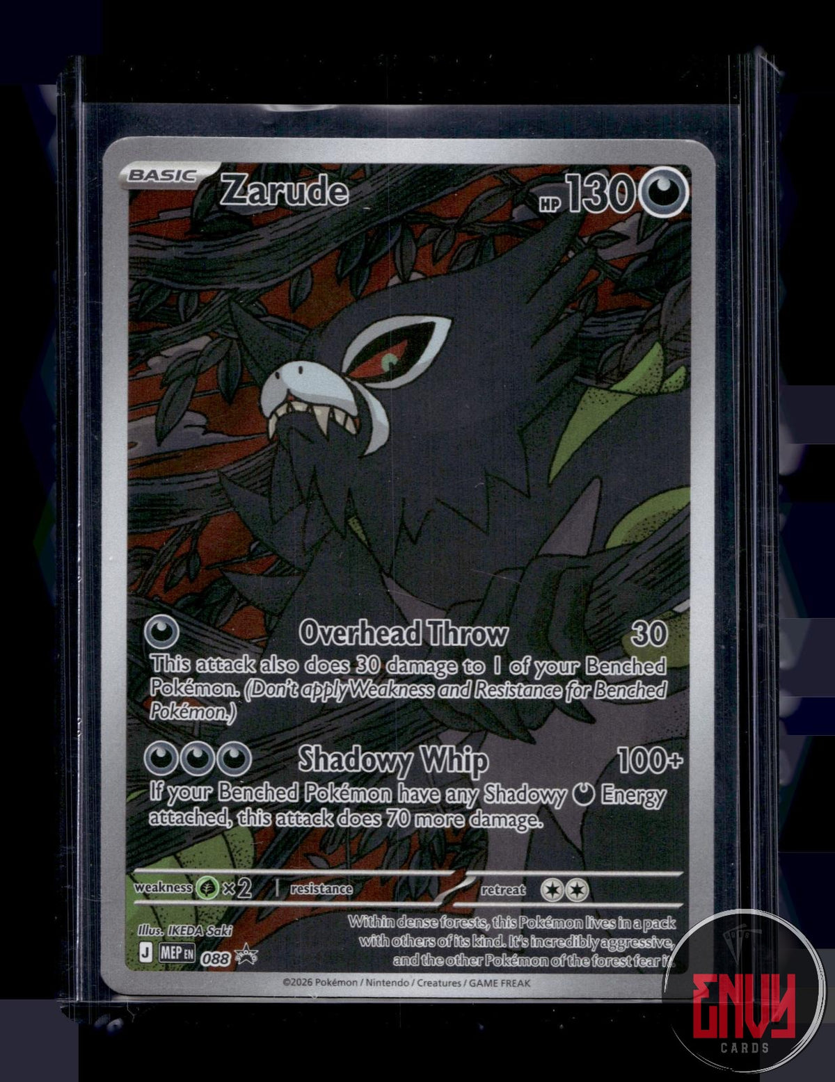 Zarude NM 088 P ME: Mega Evolution Promo Pokemon Holo