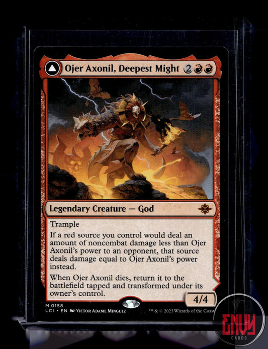 Ojer Axonil, Deepest Might Lightly Played 158 Mythic The Lost Caverns of Ixalan
