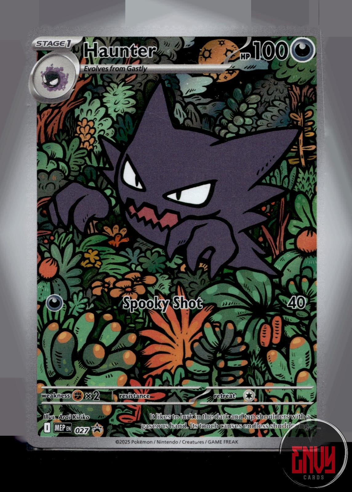 Haunter Near Mint 027 Illustration Rare ME: Mega Evolution Promo Pokemon Holo