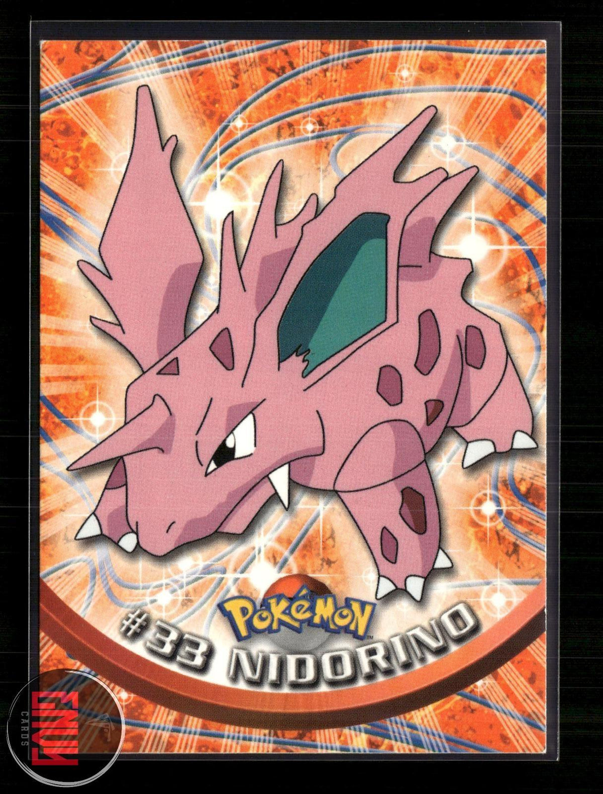 Nidorino LP #33 Topps Trading Cards Series 1 Pokemon