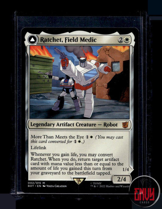 Ratchet, Field Medic Lightly Played 2 Mythic Universes Beyond: Transformers