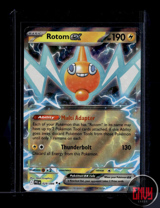 Rotom ex Near Mint 029/094 Double Rare Phantasmal Flames Pokemon