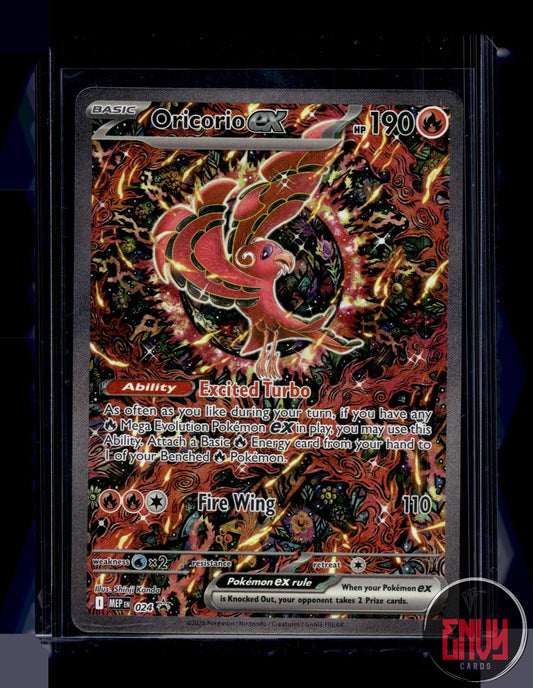 Oricorio ex Near Mint 024 Promo ME: Mega Evolution Promo Pokemon Holo