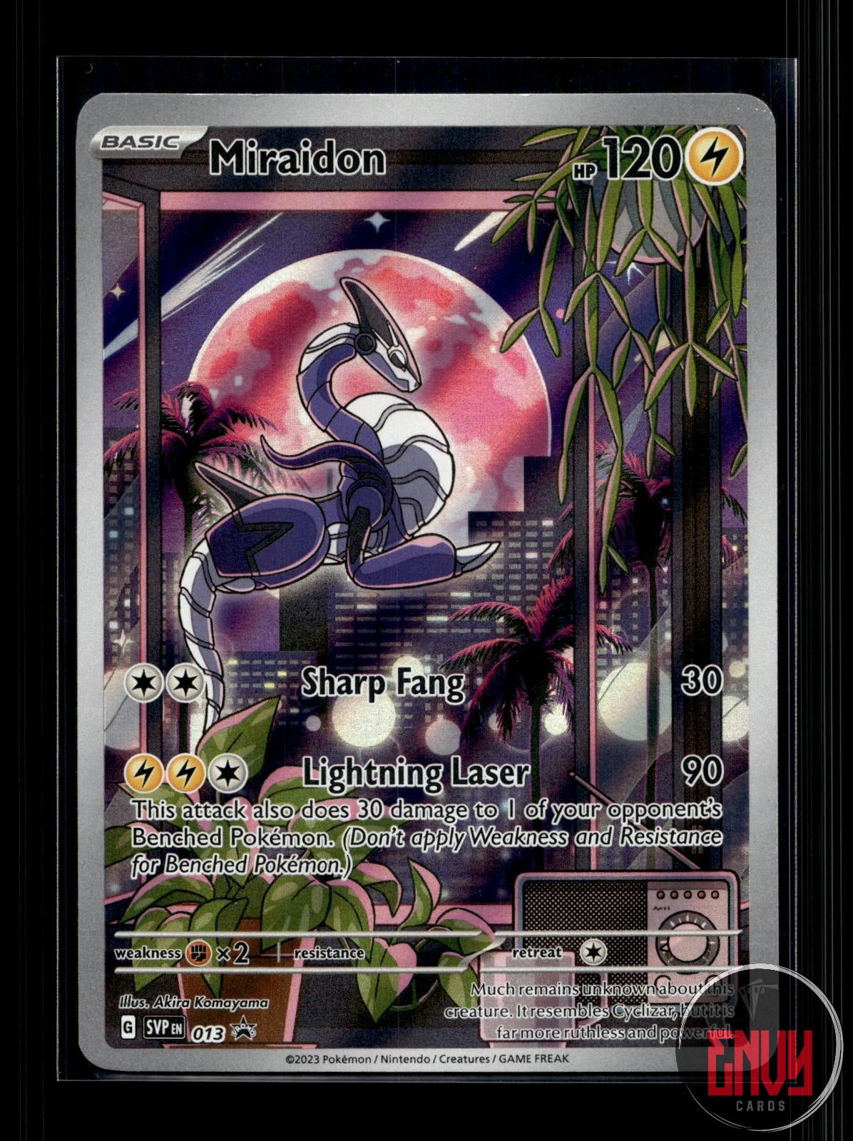 Miraidon LP 013 P Scarlet & Violet Promo Pokemon Holo