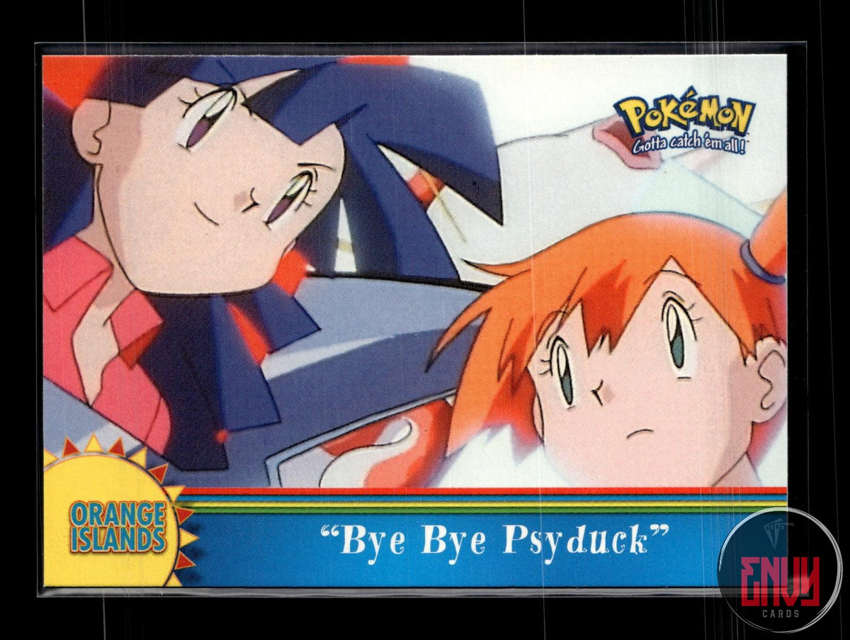 Bye Bye Psyduck LP #172 Topps Trading Cards Series 3 Pokemon