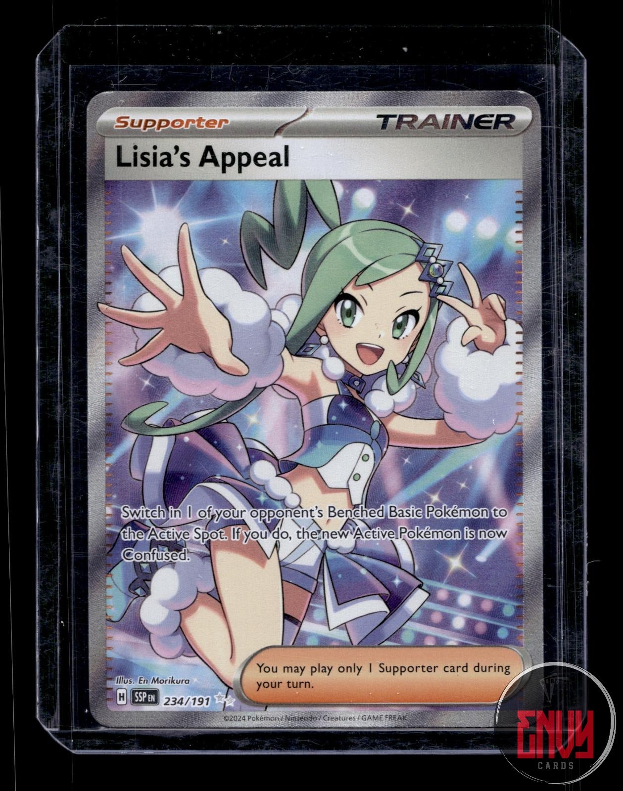 Lisia's Appeal Near Mint 234/191 Ultra Rare Surging Sparks Pokemon
