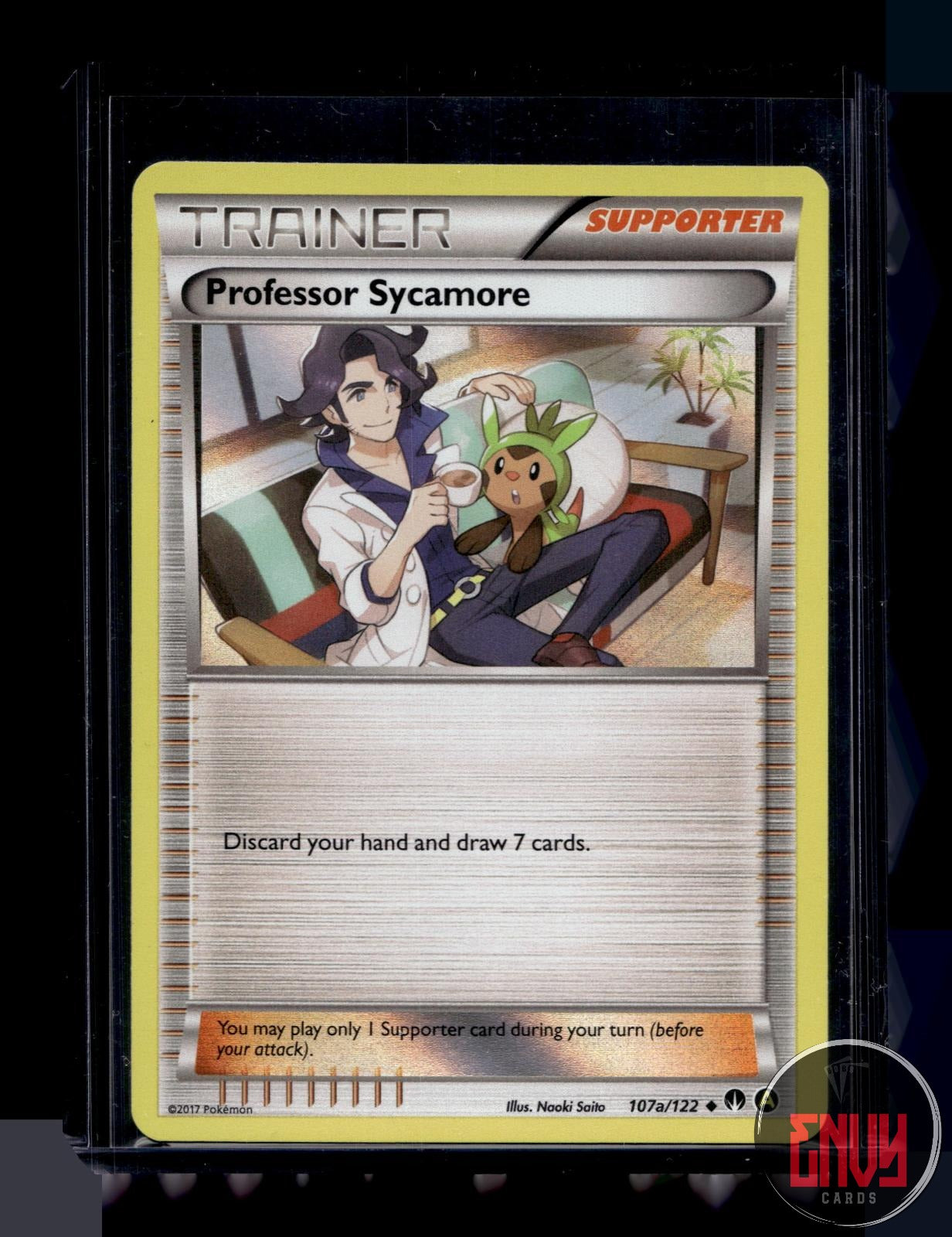 Professor Sycamore Near Mint 107A/122 Promo Alternate Art Promos Pokemon Holo