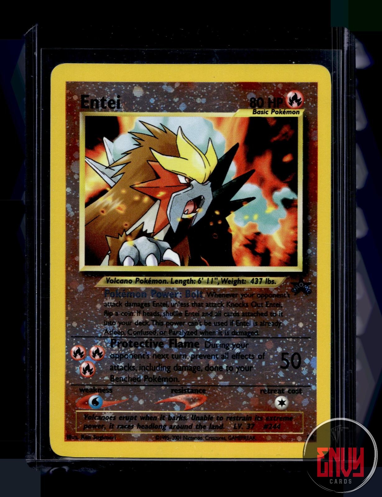 Entei Lightly Played 34 Promo Wizards Black Star Promos Pokemon