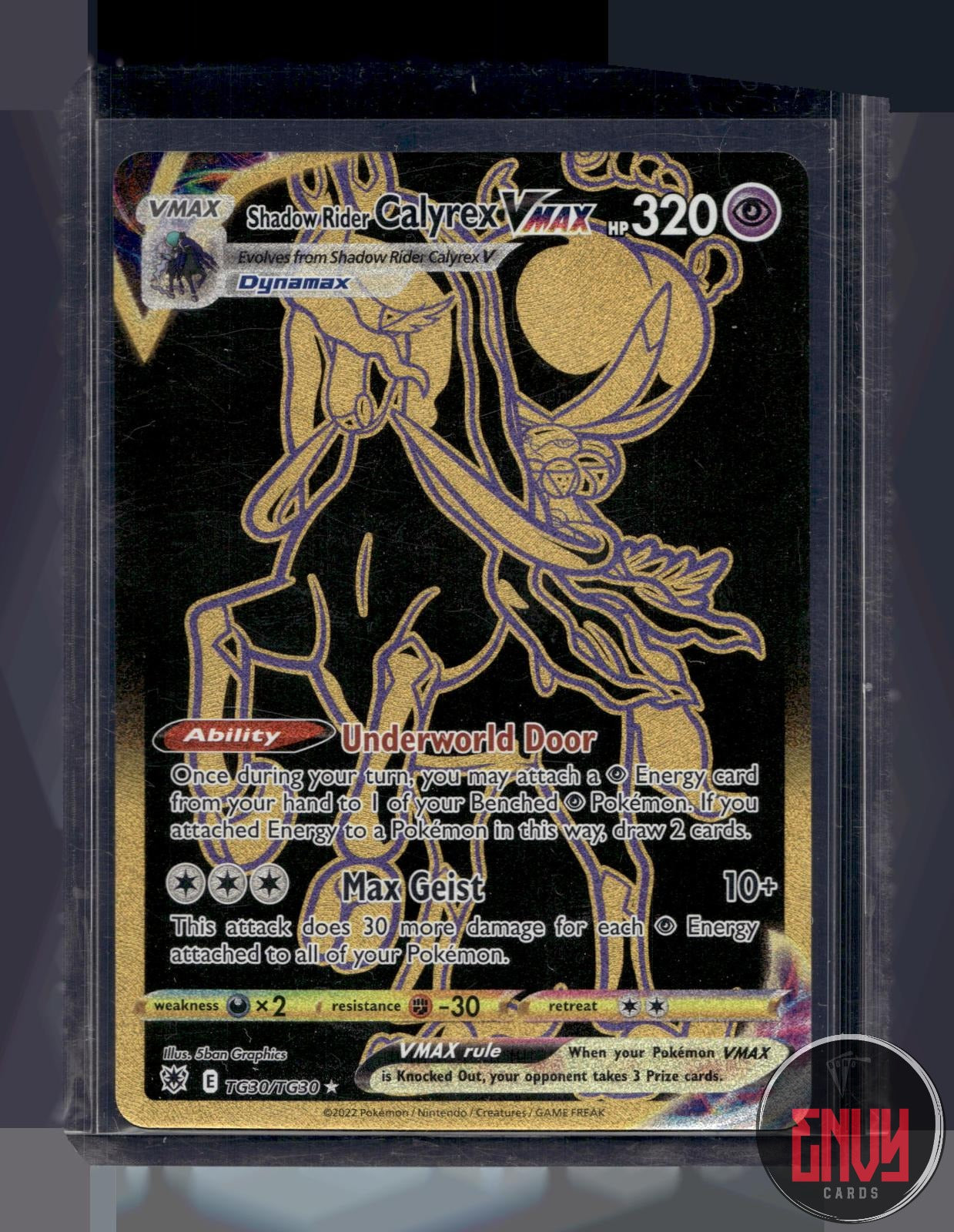 Shadow Rider Calyrex VMAX NM TG30/TG30 Astral Radiance Trainer Gallery Pokemon