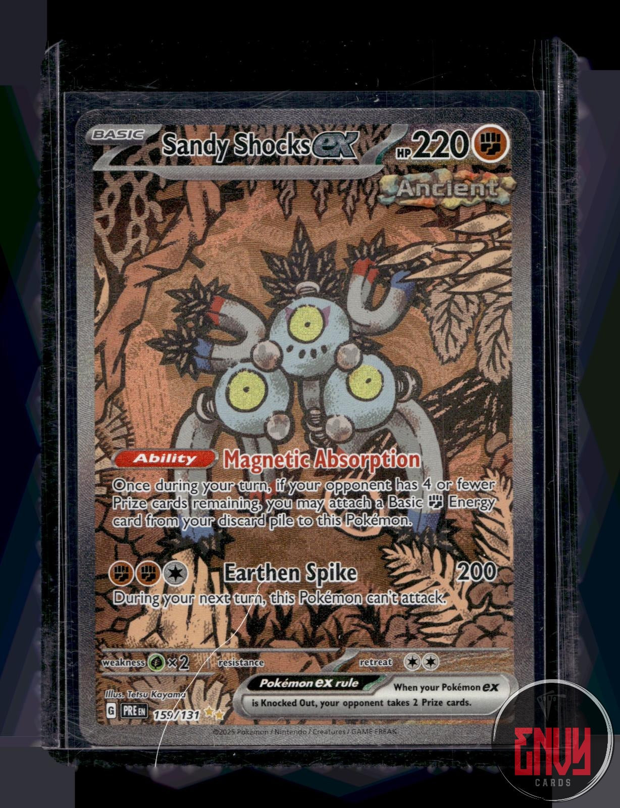 Sandy Shocks ex NM 159/131 Prismatic Evolutions Pokemon