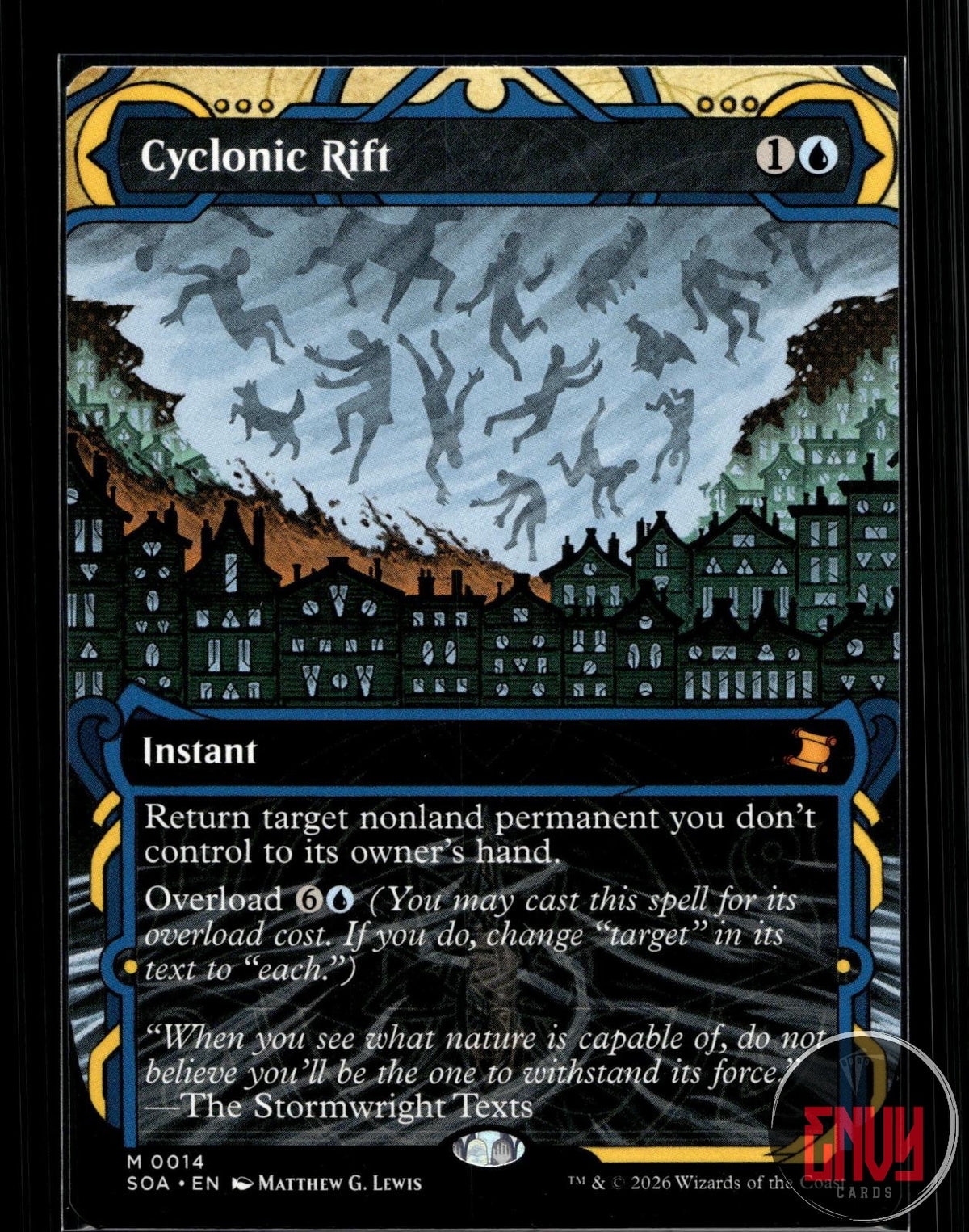 Cyclonic Rift Near Mint 14 Mythic Secrets of Strixhaven: Mystical Archive